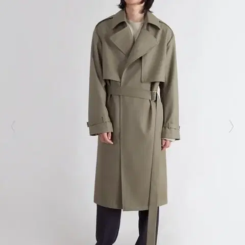 [새상품급] 드러그옴므 트렌치코트