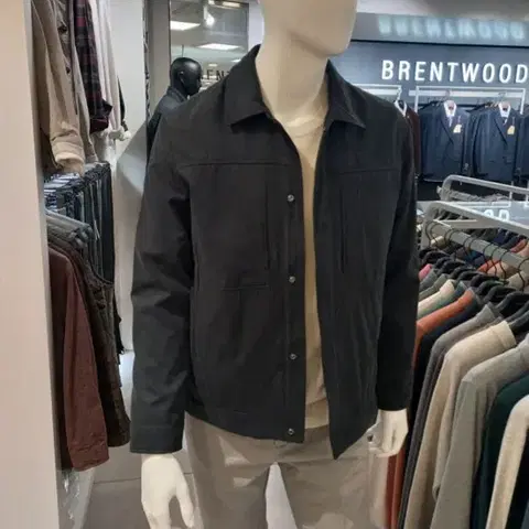 [새상품] 브렌우드 에코 스웨이드 트러커자켓