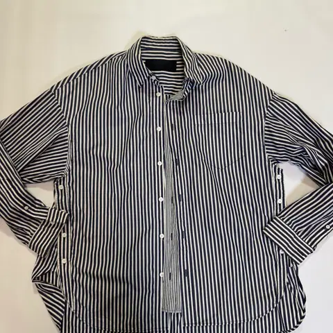 준지 스트라이프 긴팔 셔츠(44사이즈)