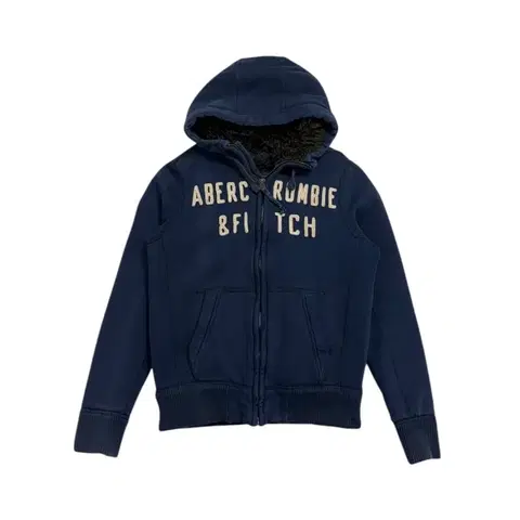 아베크롬비 울프조 후드집업 네이비