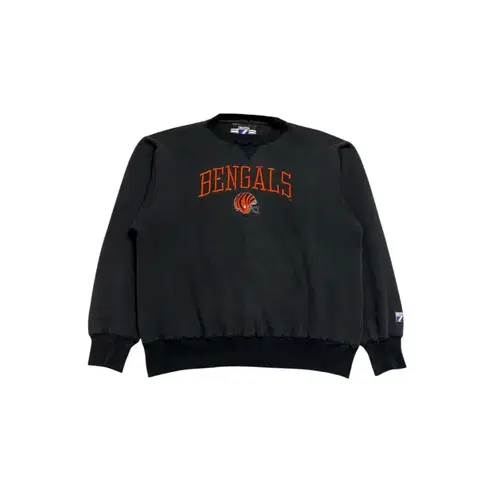 LOGO7 벵갈스 맨투맨 블랙