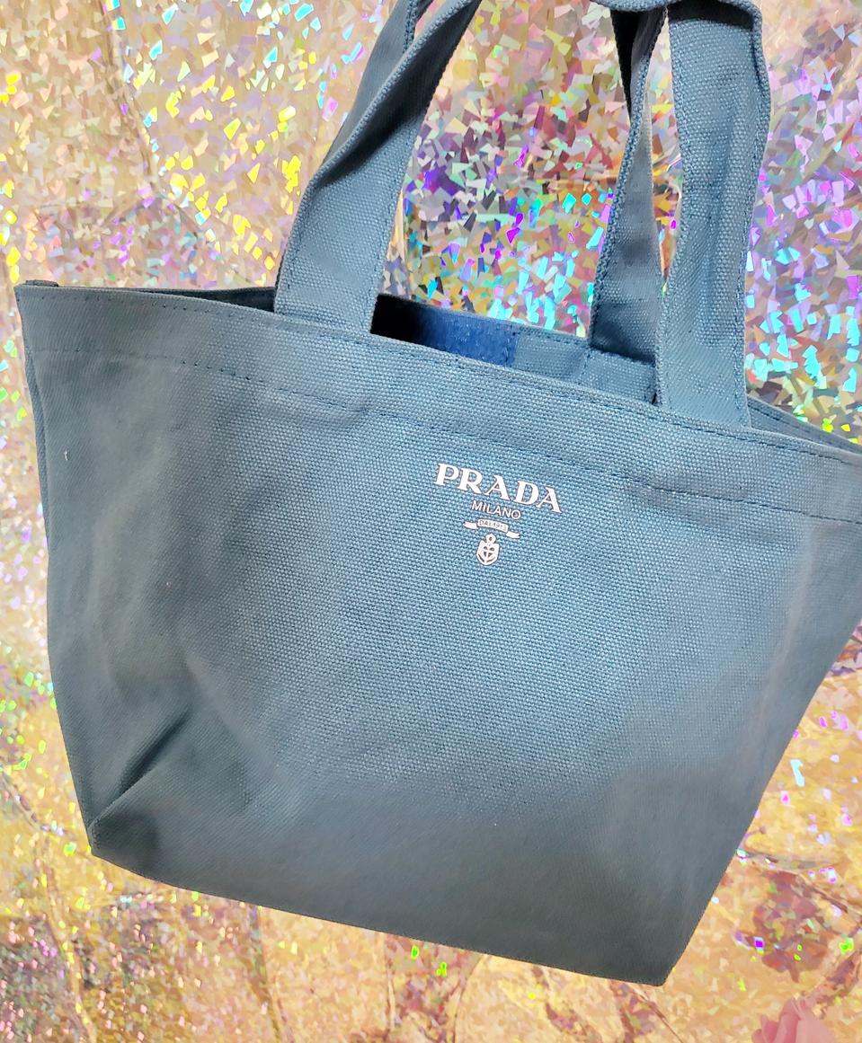 프라다 에코백 캔버스백 도트백