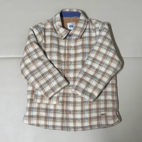 디어베어 키즈 체크 자켓 110