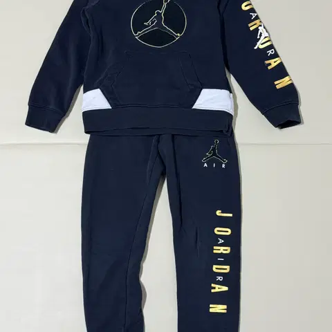 조던 키즈 기모 상하복 6-7세