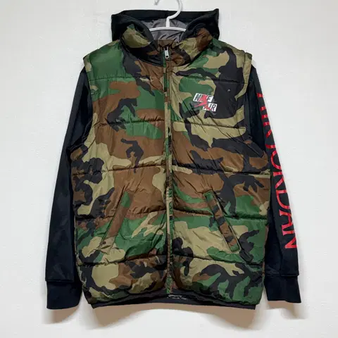 조던 키즈 카모 패딩 12-13세