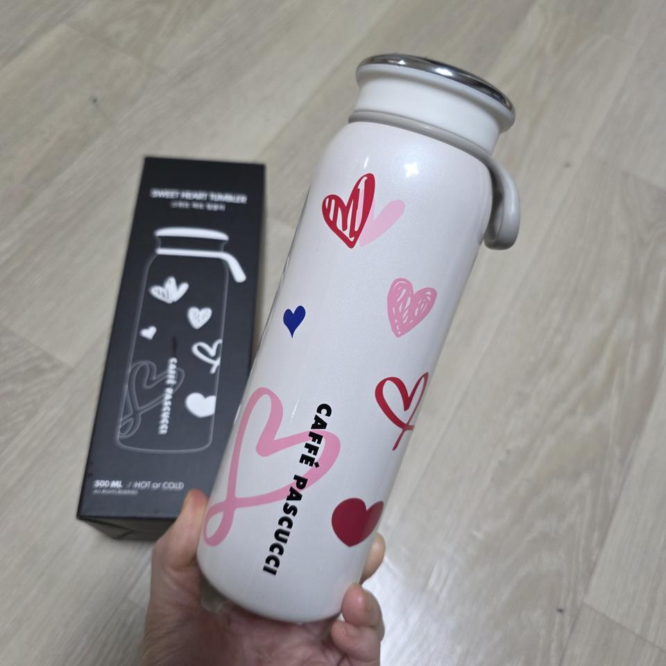 미사용! 파스쿠찌 스위트 하트 텀블러 발렌타인데이 MD