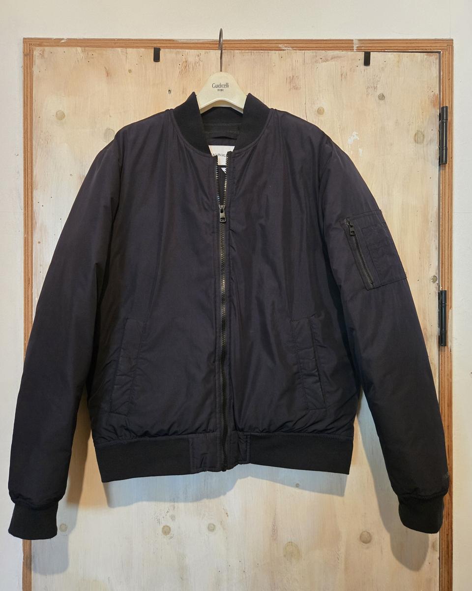 무배) 캘빈클라인 다운 패딩 점퍼 CK 블루종 100