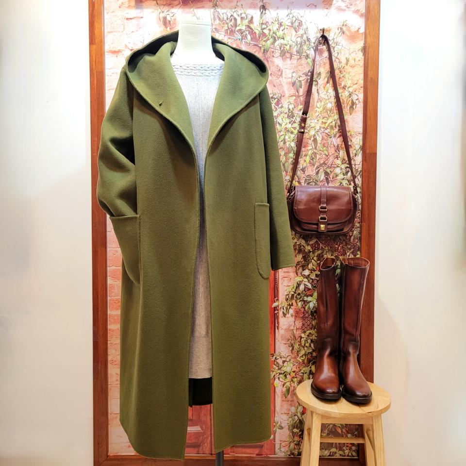 더 아이잗 컬렉션 핸드메이드 후드 코트