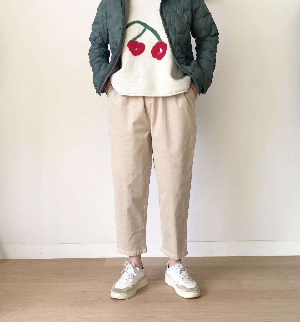 골덴바지(뒷밴딩)