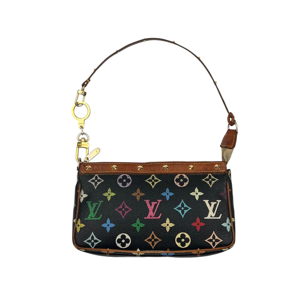 루이비통 멀티 블랙 모노그램 포쉐트 무라카미다카시