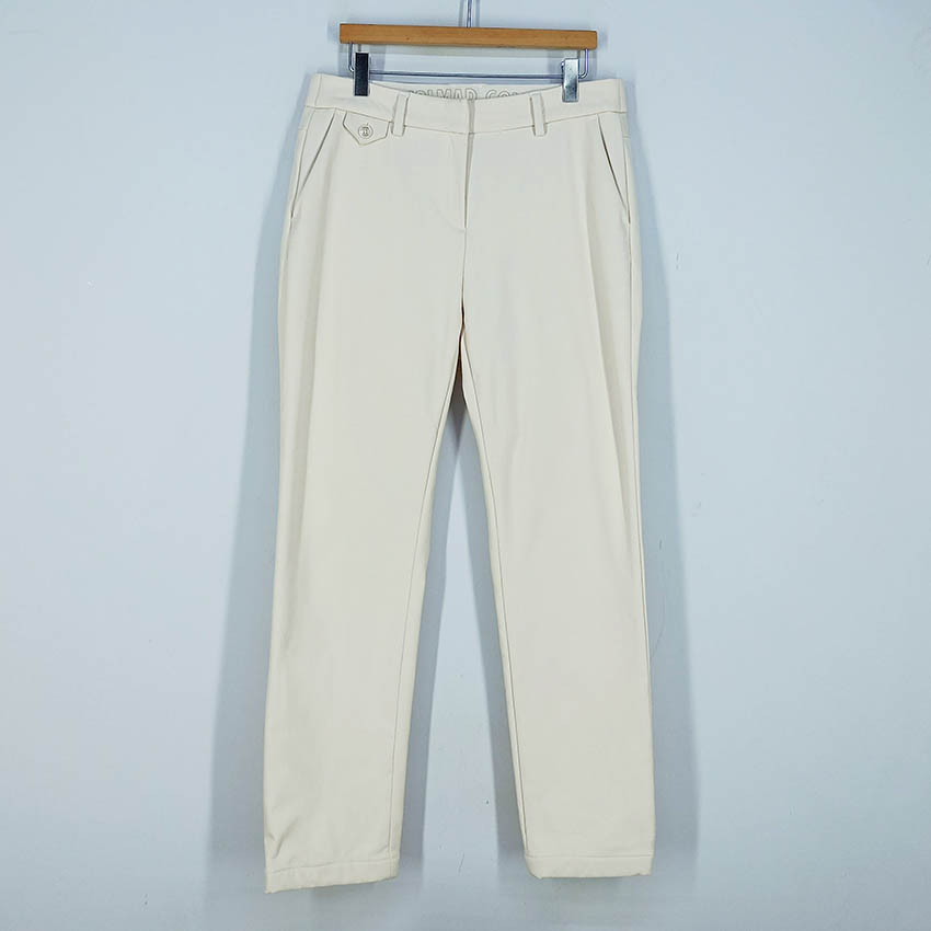 콜마 여성 안감기모 일자핏 팬츠 아이보리27 (HU41784)