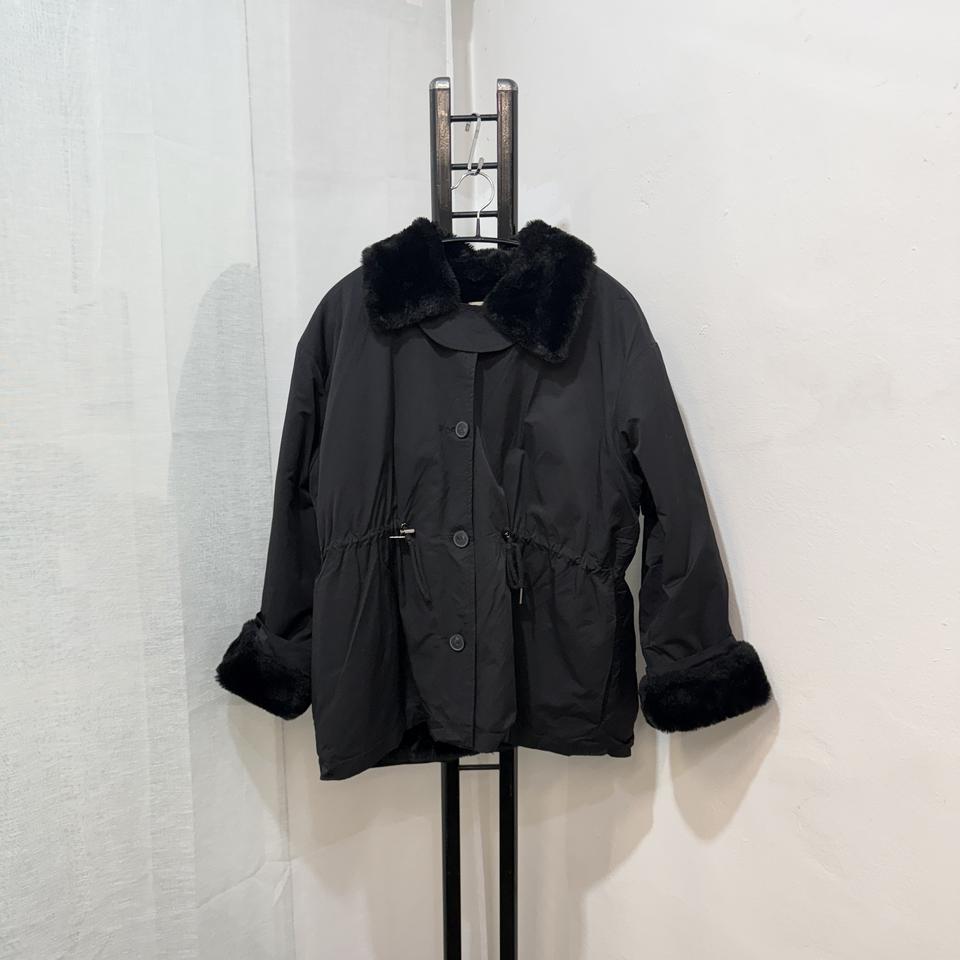 에드모어 블랙무스탕자켓 무스탕코트 숏코트 3961