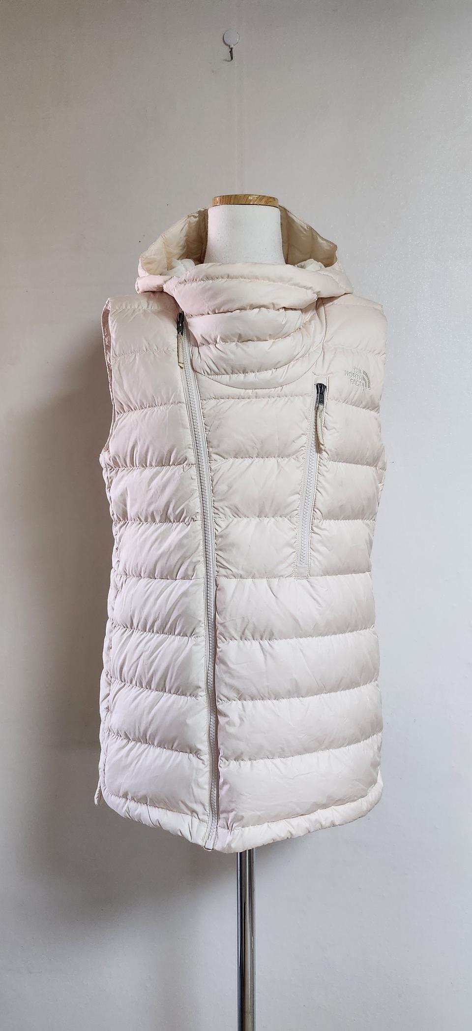 노스페이스  구스 패딩 조끼