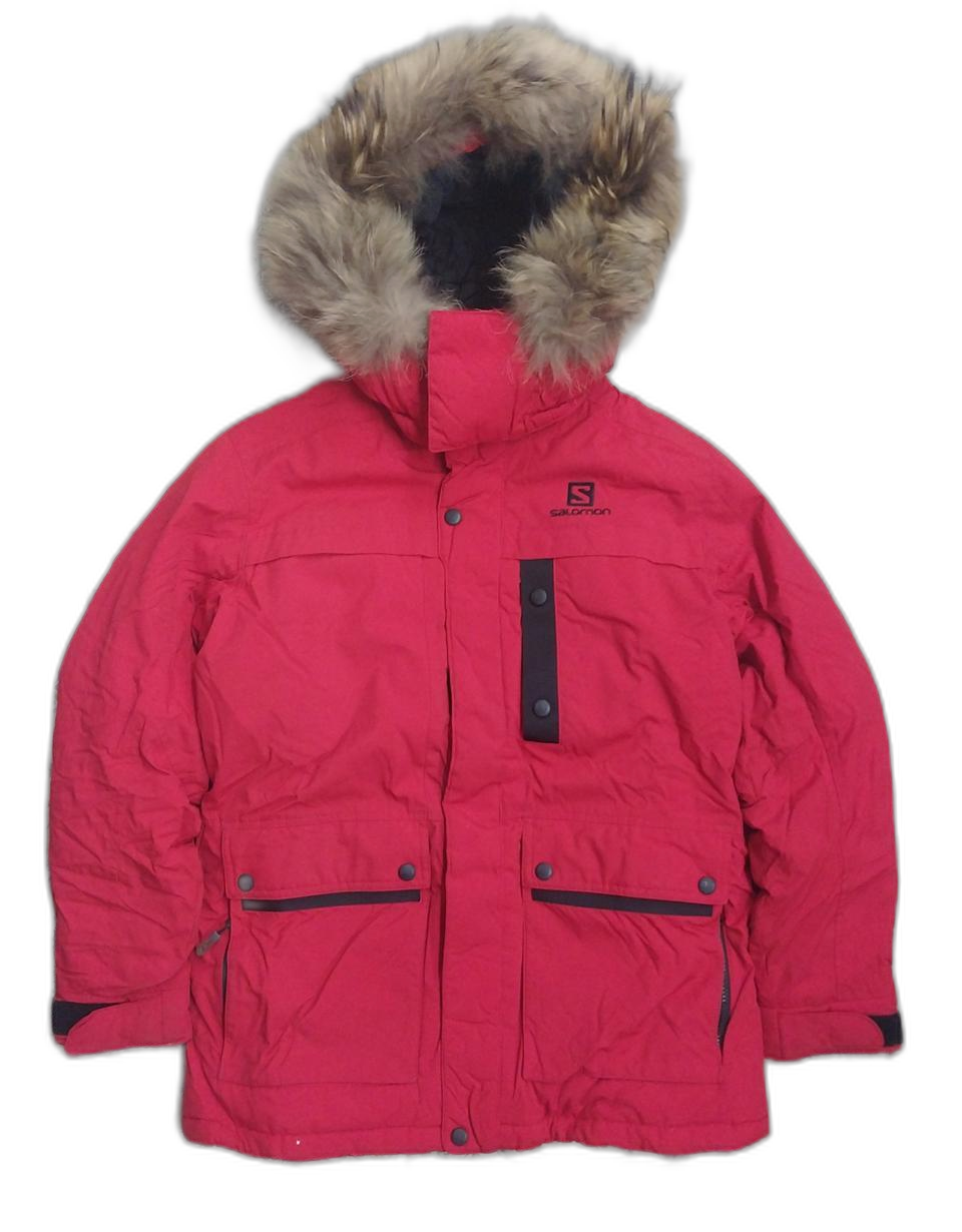 살로몬 덕다운 후드퍼 자켓 90