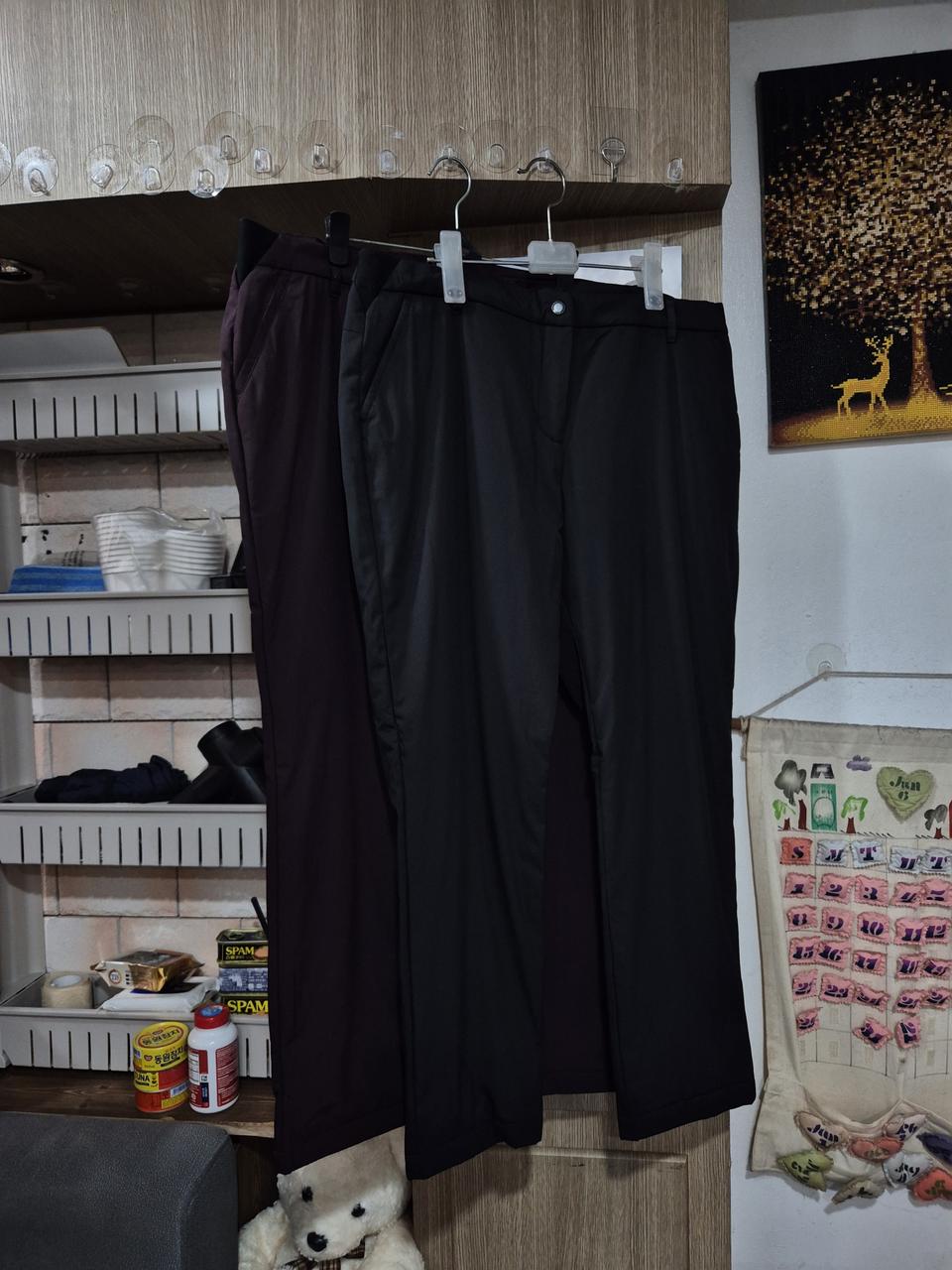 새상품 겨울바지두개 일괄 무료배송 36