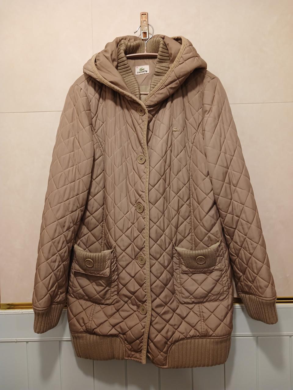 라코스테 정품 여성 퀼팅 패딩 40 (95) 사이즈