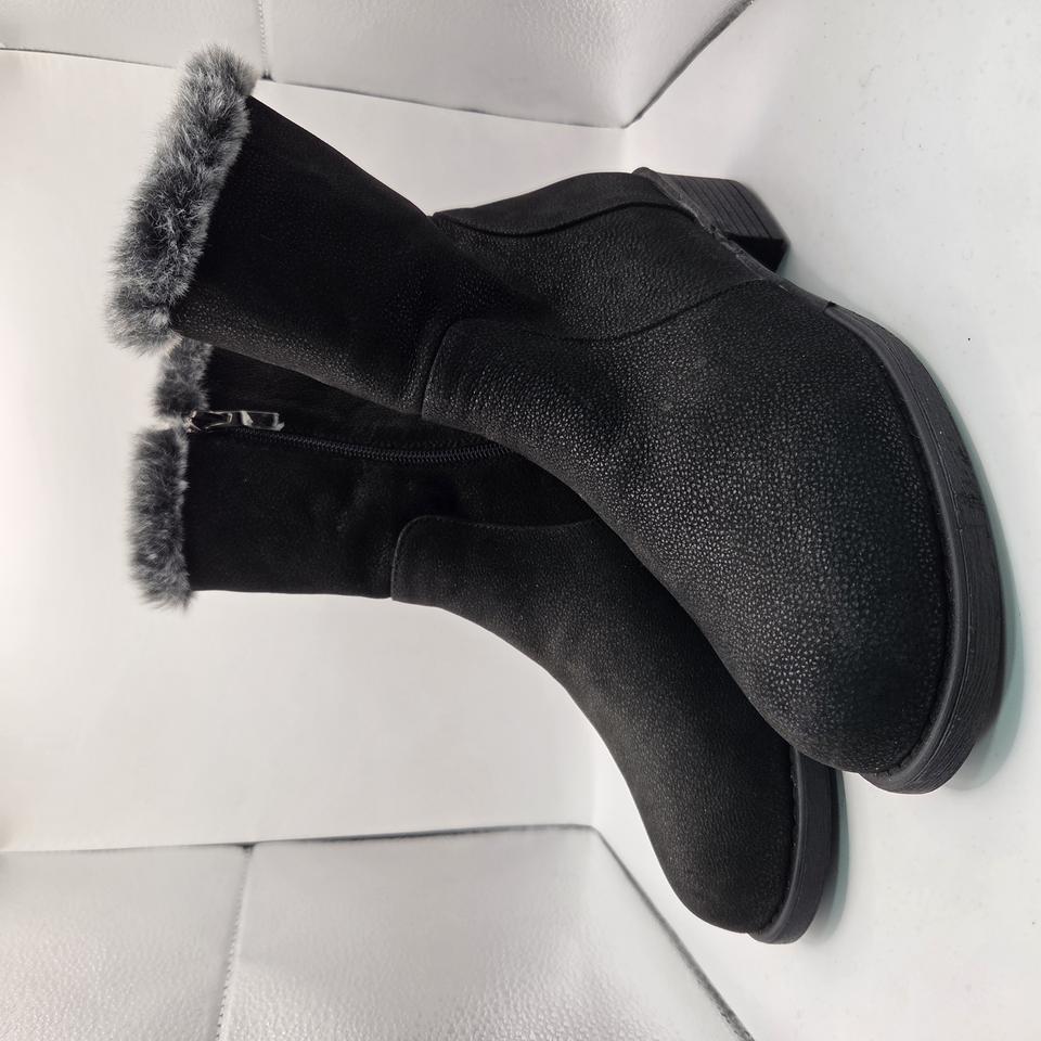 250 카멜포멜레 안감 기모 앵클부츠 