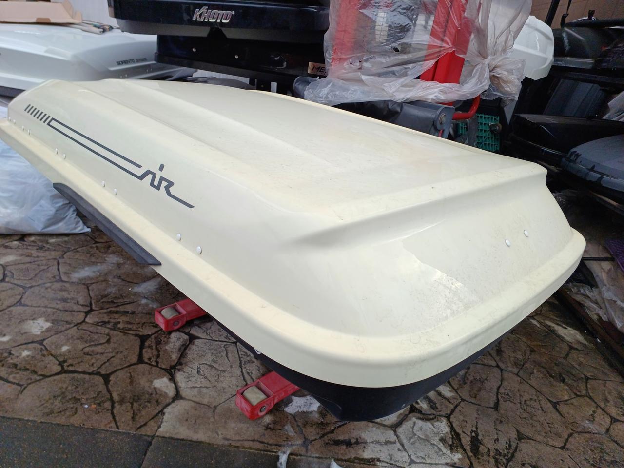 티볼리에어 코토 일체형루프박스 화이트(심한 변색) 중고 47만원