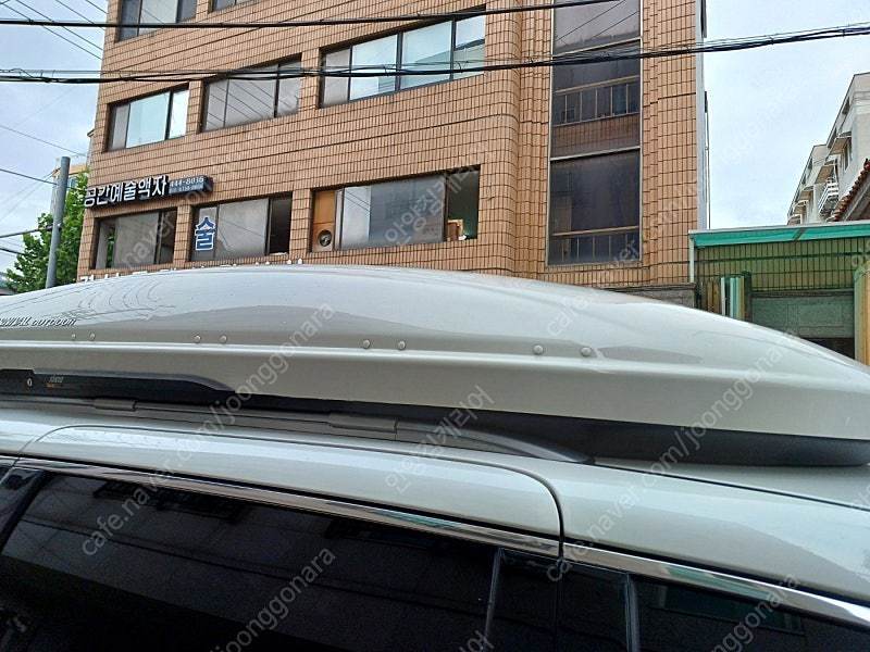 올뉴카니발 코토 일체형 루프박스 화이트유광 변색 사용감다수 중고 80만원