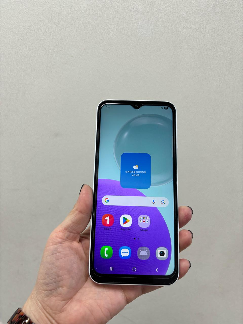 (부산중고폰)갤럭시점프3 화이트 128기가 상태최상 판매해요