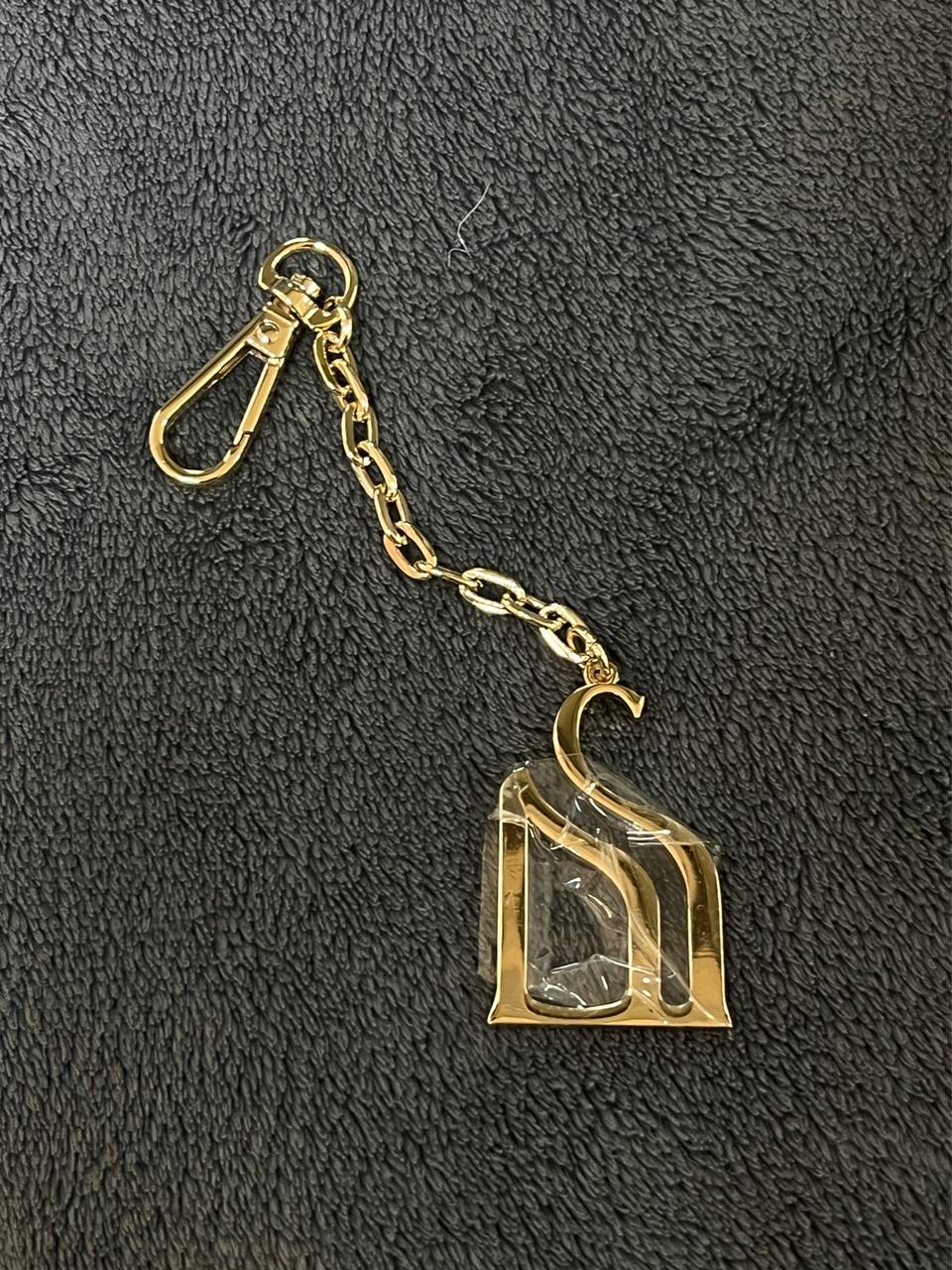 (새상품) 골드 메탈 체인 가방참 장식 키홀더