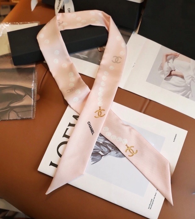 샤넬 스카프 (헤어밴드 )