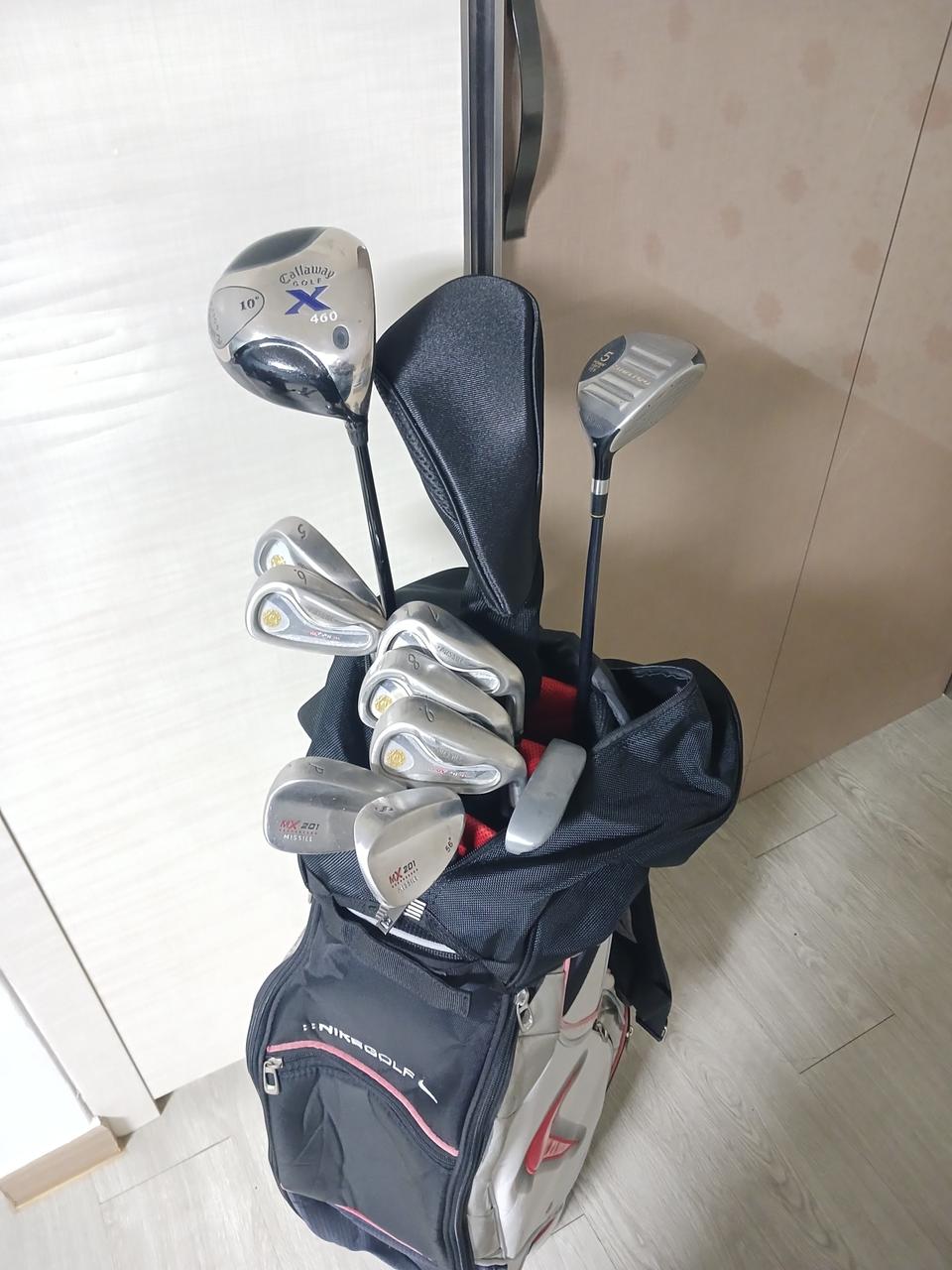 급처)초급때 사용했던 남성용 골프채 풀세트 처분합니다.
