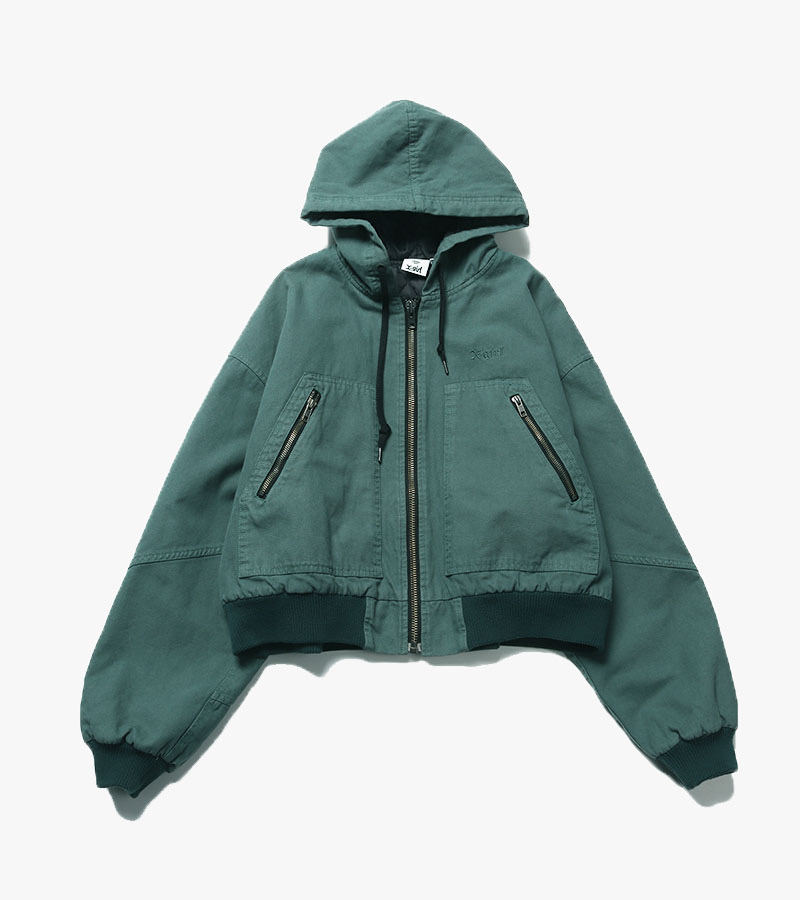 엑스걸 덕 후드집업