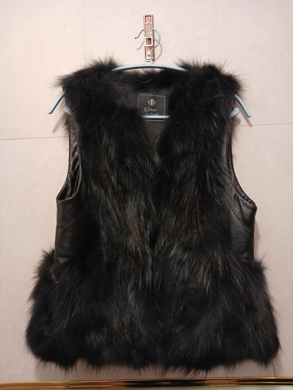 진도끌레버 정품 여성 천연 모피 조끼 88-96-160 (55) 사이즈