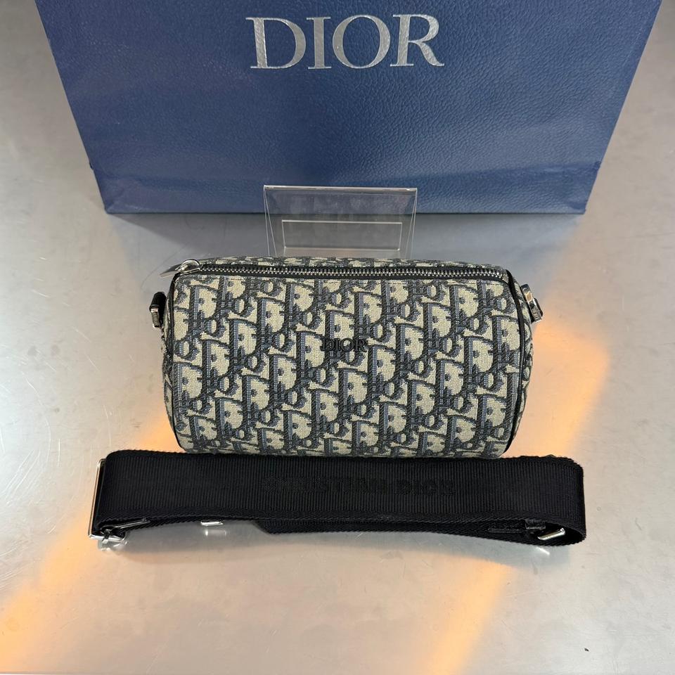 [리오브전포점] 디올 오블리크 자카드 롤러 메신저 숄더백