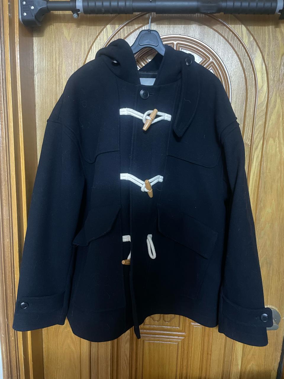 네이비 떡볶이코트