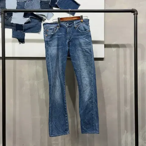 (32인치) 리바이스 511 캐주얼 워싱 청바지 데님팬츠