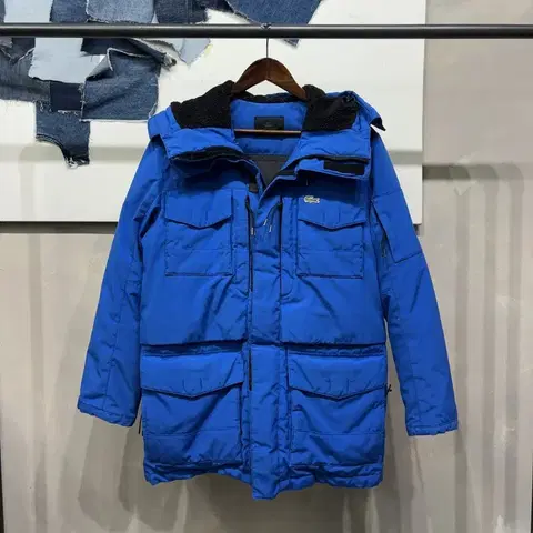 (95) 라코스테 캐주얼 덕다운 오리털 패딩 자켓