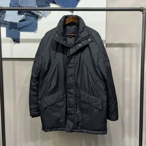 (100) 자라 ZARA 캐주얼 클래식 롱패딩