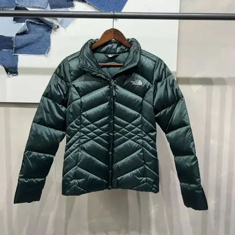 (90) 노스페이스 여성 550 아웃도어 패딩 자켓