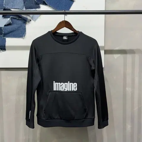 (90) 르꼬끄 여성 모듈레이트 운동 기능성 기모 맨투맨 긴팔 티