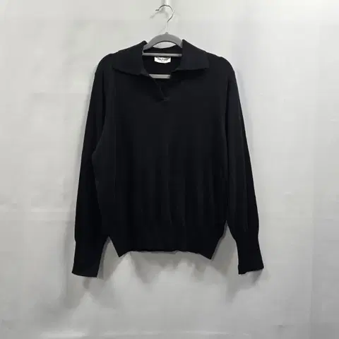 0371 카샤렐 블랙 카라넥 니트 긴팔 66