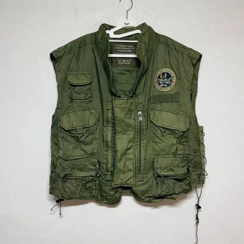 미군 해군 밀리터리 조끼 L