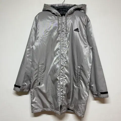 아디다스 실버 벤치점퍼 M