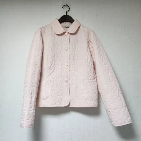 LALTRAMODA 퀼팅 자켓 베이비 핑크 S