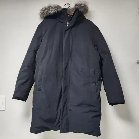 새상품) CONCEPTS 1 ONE 롱 구스 패딩 블랙 100