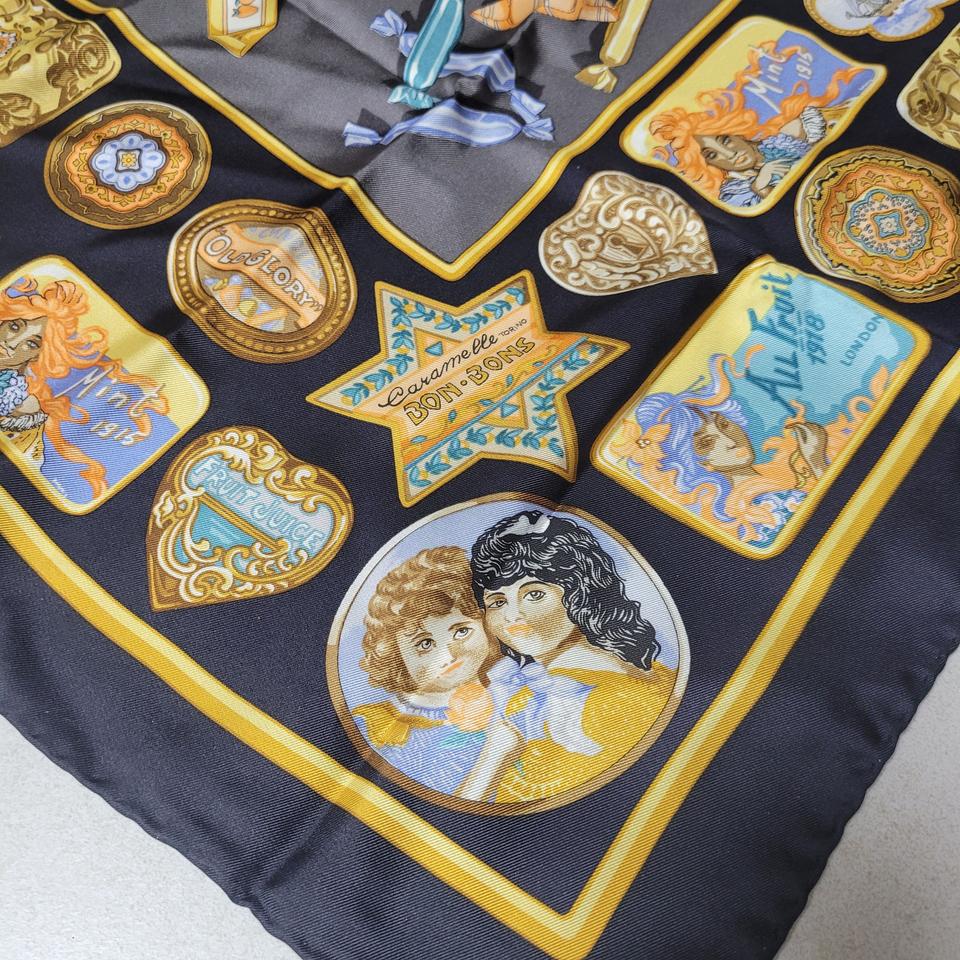 가격제안!! KIESELSTEIN-CORD 이태리산 캔디 실크 큰 스카프