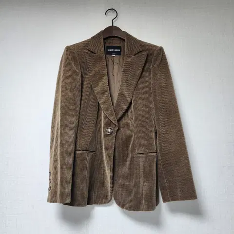 조르지오 아르마니 골덴 코듀로이 자켓 44