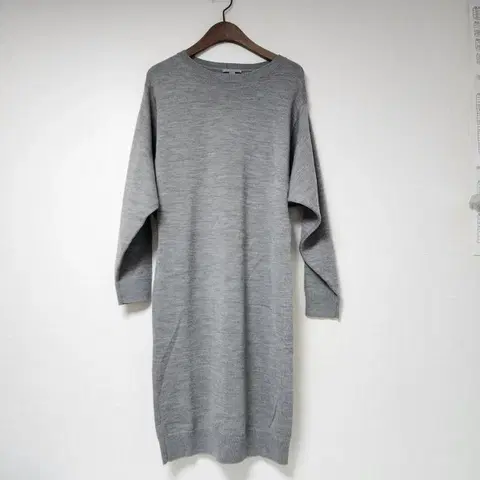 COS 회색 니트 롱 원피스 XS