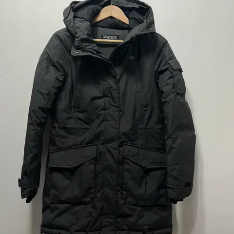 카파 여성 후드 패딩 롱패딩 점퍼 S