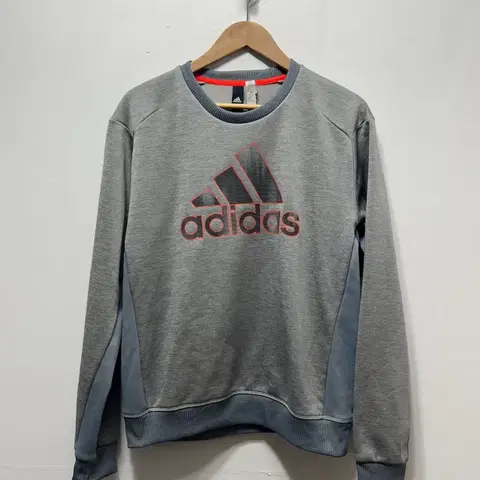 아디다스 남성 기모 맨투맨 100사이즈