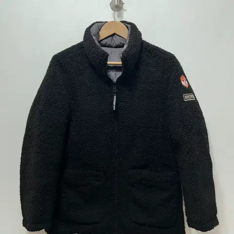 NYC/DNY 뽀글이 양면 패딩 점퍼 S