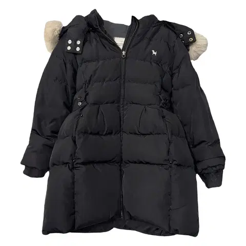 10~12세 블루독 블랙 키즈 패딩