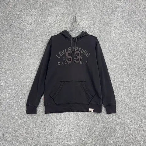 리바이스 Y2K 빈티지 프린팅 후드티 L