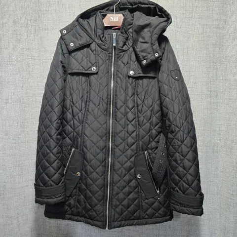 타미힐피거 여성 퀄팅 벨티드 자켓 s